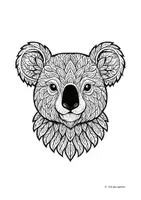 Vorschau - Mal- und Bastelvorlagen - 5 Ausmalbilder: Tier-Mandalas - Seite 3