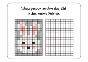 Vorschau - Arbeitsblätter - Pixel-Bilder
Frühling und Ostern - Seite 1