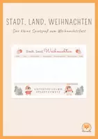 Vorschau - Spiele - Stadt, Land, Weihnachten - Weihnachtsspiel - Deckblatt