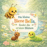 Vorschau - Bildkarten - Kamishibai Geschichte Frühling Kita Biene Bella - Deckblatt