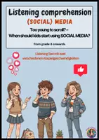 Vorschau - Arbeitsblätter - Media - Listening Comprehension (English) - Deckblatt