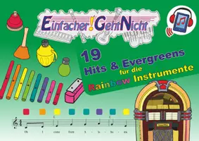 Vorschau - Arbeitsblätter - 19 Hits & Evergreens für die RAINBOW Instrumente | Boomwhackers® - Deckblatt
