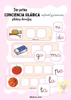 Vista previa - Refuerzo / NEE / Materiales de apoyo - Tarjetas conciencia silábica de sílabas directas para infantil y primaria - Portada
