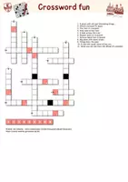 Vorschau - Spiele - Crossword / Kreuzworträtsel Liverpool / Vokabeln und Wortschatz / Klasse 6 - 8 - Deckblatt