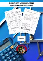 Vorschau - Test - Klassenarbeit: Ähnlichkeit & Strahlensatz inkl. Musterlösung - Deckblatt