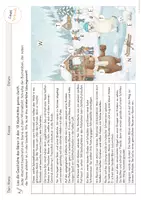 Vorschau - Arbeitsblätter - Winter Lesespur Klasse 2 - 4: Wintertraum - Der Bär im Skiurlaub - Seite 3