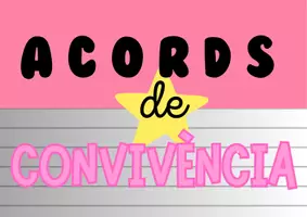 Vista previa - Decoración del aula - ACORDS DE CONVIVÈNCIA - Portada