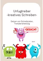 Vorschau - Präsentationen/Tafelbilder - Unfugtreiber zur Textüberarbeitung - Deckblatt