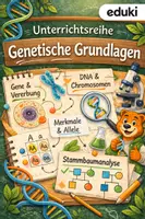 Vorschau - Unterrichtsreihen - Unterrichtsreihe "genetische Grundlagen" - Biologie 8./9. Klasse - Deckblatt