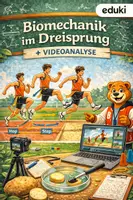 Vorschau - Arbeitsblätter - Dreisprung (Bewegungsmerkmale, Biomechanik, Videoanalyse) - Sport Sek. II - Deckblatt