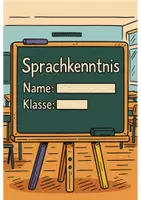 Vorschau - Arbeitsblätter - Sprachbetrachtung (alles rund um die Sprache) - Deckblatt