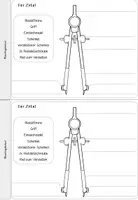 Vorschau - Arbeitsblätter - Zirkel Übungen Grundschule | Mini-Heft Mathematik Geometrie - Seite 3