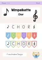 Vorschau - Poster - Wimpelkette Chor - Deckblatt
