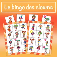 Aperçu - Jeux - Le bingo des clowns - Page de couverture