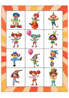 Aperçu - Jeux - Le bingo des clowns - Page 3