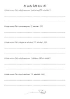 Vorschau - Arbeitsblätter - Sachrechnen Dossier - Seite 1