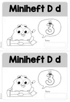 Vorschau - Arbeitsblätter - Miniheft D d - Buchstabeneinführung - Seite 2