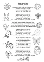 Vorschau - Arbeitsblätter - Easter and spring - Englisch (Begleitmaterial) - Seite 1