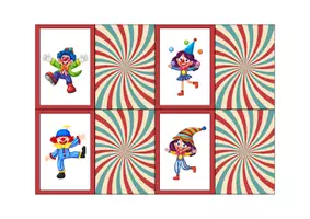 Aperçu - Jeux - Cherche les clowns 2 - Page 2