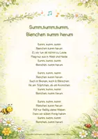 Vorschau - Lehrpläne/Lehrermaterial - Freebie "Frühlingslieder/Impulse" für den Morgenkreis in der Kita - Seite 3