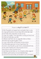 Vorschau - Arbeitsblätter - Lesen/Entscheidungsfragen (differenziert) "Am Pausenplatz" - Seite 3