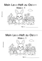 Vorschau - Arbeitsblätter - Leseheft Ostern (Deutsch in Klasse 1 und 2) - Seite 1