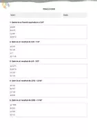 Vista previa - Unidades / Secuencias / Situaciones de Aprendizaje - Matemàtiques: Fraccions – 2 exàmens tipus test amb solucions - página 1