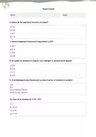 Vista previa - Unidades / Secuencias / Situaciones de Aprendizaje - Matemàtiques: Fraccions – 2 exàmens tipus test amb solucions - página 3