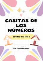 Vista previa - Tarjetas / Manipulativos - CASITAS DE LOS NÚMEROS, CONTEO 1-5 - Portada