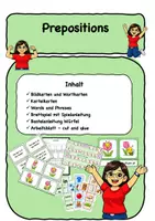 Vorschau - Spiele - Prepositions - Englisch Materialpaket - Deckblatt