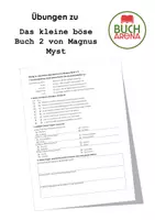 Vorschau - Arbeitsblätter - Das kleine böse Buch 2 von Magnus Myst - Deckblatt
