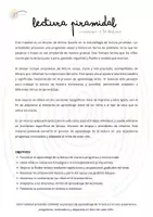 Vista previa - Hojas de trabajo - LECTURA PRAMIDAL: INICIACIÓN A LA LECTURA - página 1