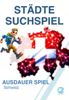 Vorschau - Arbeitsblätter - Ausdauerspiel Schweiz - Städte Suchspiel - Deckblatt