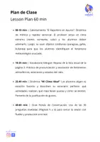 Vista previa - Unidades / Secuencias / Situaciones de Aprendizaje - El clima | Pack de conversación(A1-A2) - página 1