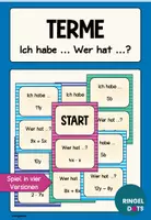 Vorschau - Stationenlernen - Ich habe ... Wer hat ...? Spiel: Terme zusammenfassen - Deckblatt