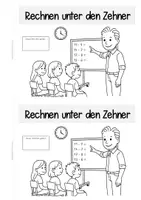 Vorschau - Anderer Materialtyp - Zahlenraum 20 Arbeitsheftchen (Zehnerunterschreitung) - Seite 1