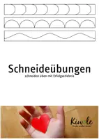 Vorschau - Mal- und Bastelvorlagen - schneiden üben mit Erfolgserlebnis - Schneideübungen Teil 2 - Deckblatt