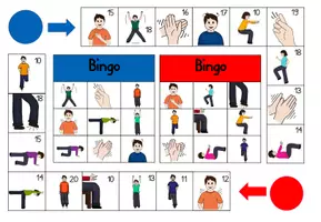Vorschau - Spiele - Bewegungsbingo - 3fach differenziert - Seite 3