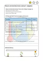 Vorschau - Arbeitsblätter - Leseverstehen Sachtexte 5.–6. Klasse | Arbeitsblätter mit Lösungen & Selbsteinschätzung | Klimawandel, KI, Raumfahrt, Umwelt - Seite 2