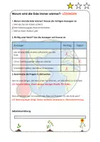 Vorschau - Arbeitsblätter - Leseverstehen Sachtexte 5.–6. Klasse | Arbeitsblätter mit Lösungen & Selbsteinschätzung | Klimawandel, KI, Raumfahrt, Umwelt - Seite 3