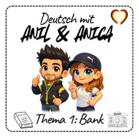 Vorschau - Bildkarten - A1 - Die Bank - vollumfassendes Interactive und Bildkarten - Deckblatt