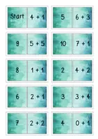 Vorschau - Spiele - Addition Zahlenraum 20 - Domino - Seite 2