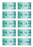 Vorschau - Spiele - Addition Zahlenraum 20 - Domino - Seite 3