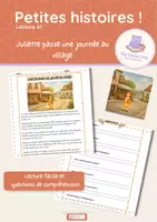 Vorschau - Unterrichtsreihen - Petites histoires – Juliette passe une journée au village - Deckblatt