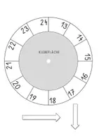 Vorschau - Mal- und Bastelvorlagen - Eine Uhr basteln - Seite 3