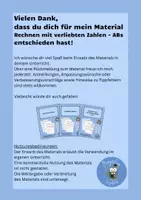 Vorschau - Arbeitsblätter - Mathematik Rechnen mit verliebten Zahlen ZR 20 Arbeitsblätter - Seite 1