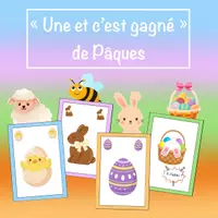 Aperçu - Jeux - "Une et c'est gagné de Pâques" - Page de couverture