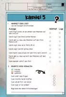 Vorschau - Arbeitsblätter - Im Chat war er noch so süß! - Arbeitsaufträge zu Kapitel 5 - Seite 1
