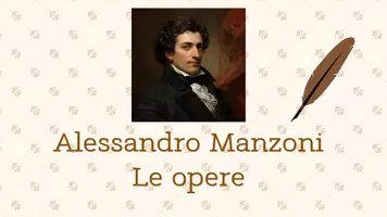 anteprima - Materiale di supporto/inclusione - OPERE Alessandro Manzoni - Pagina di copertina