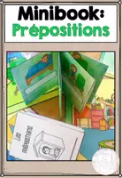 Vorschau - Arbeitsblätter - Minibook: Prépositions (Buddybook) - Deckblatt